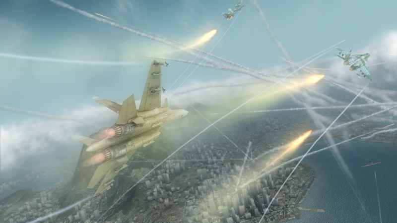 Illustration for article titled Tom Clancy's H.A.W.X. Hands-On